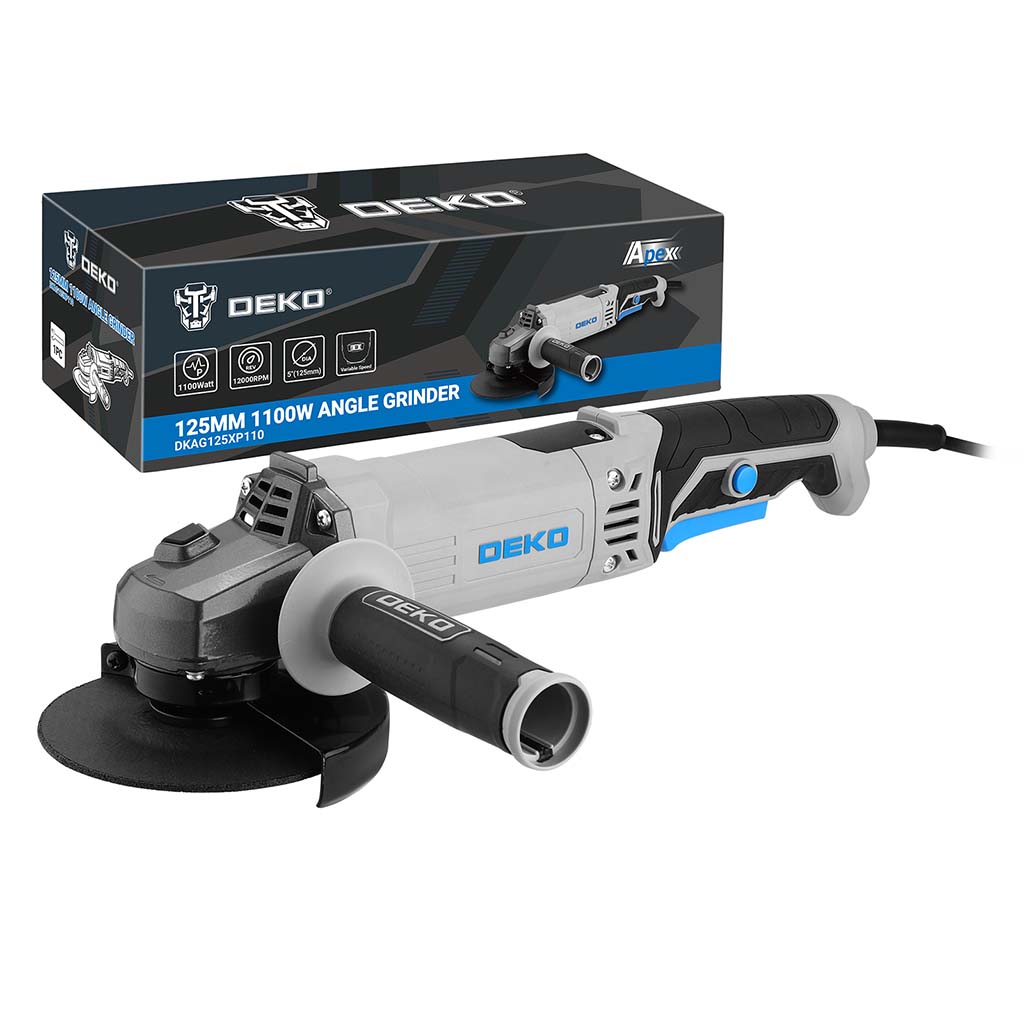 Amoladora Angular 5'' 1100W DKAG125XP110-DKAG125G110S Deko