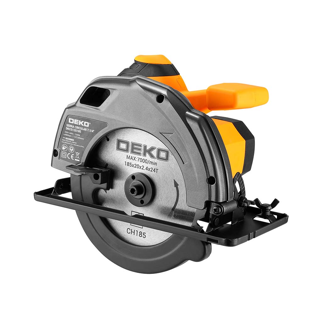 Sierra Circular 7 1/4'' 1200W DKCS12G185 Deko