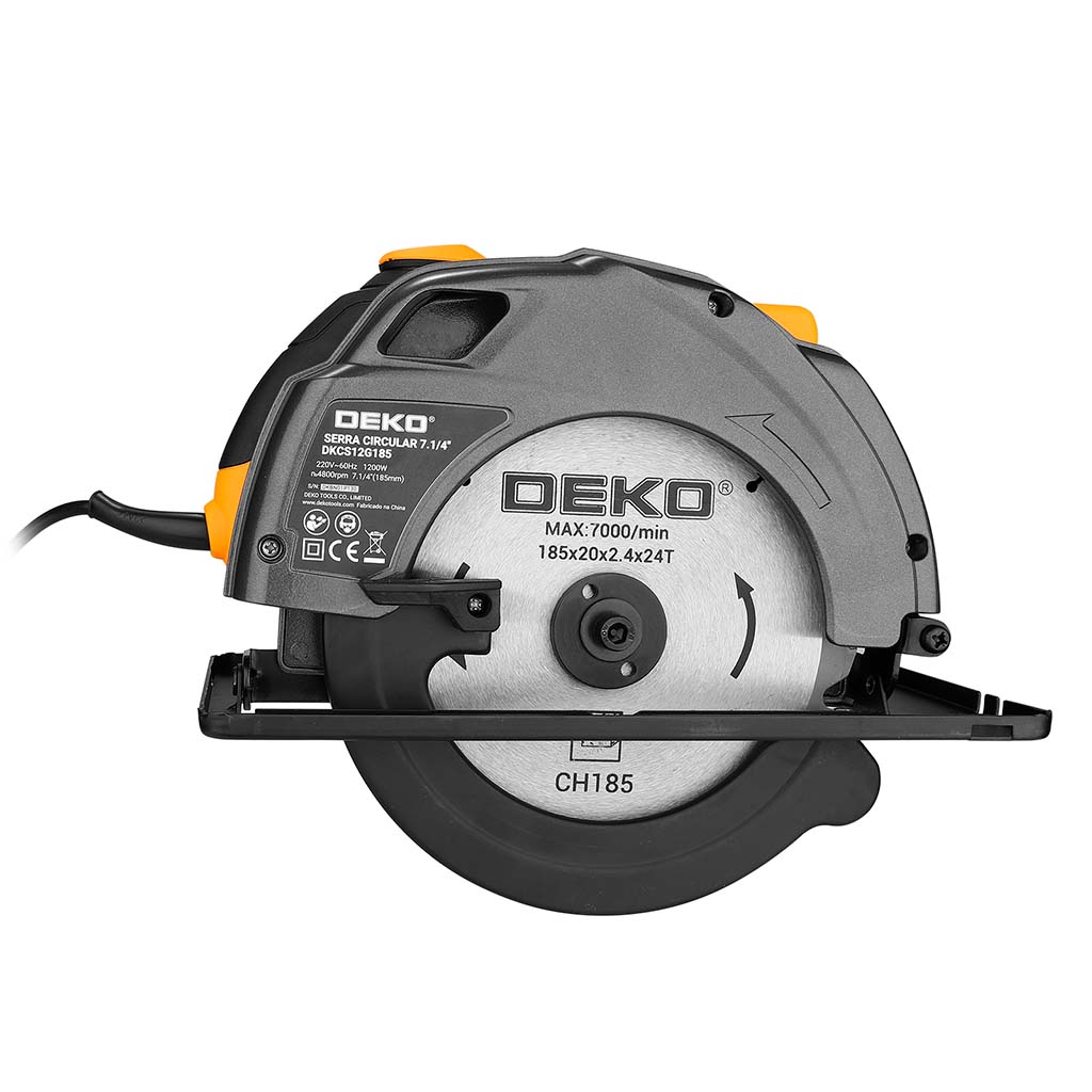 Sierra Circular 7 1/4'' 1200W DKCS12G185 Deko