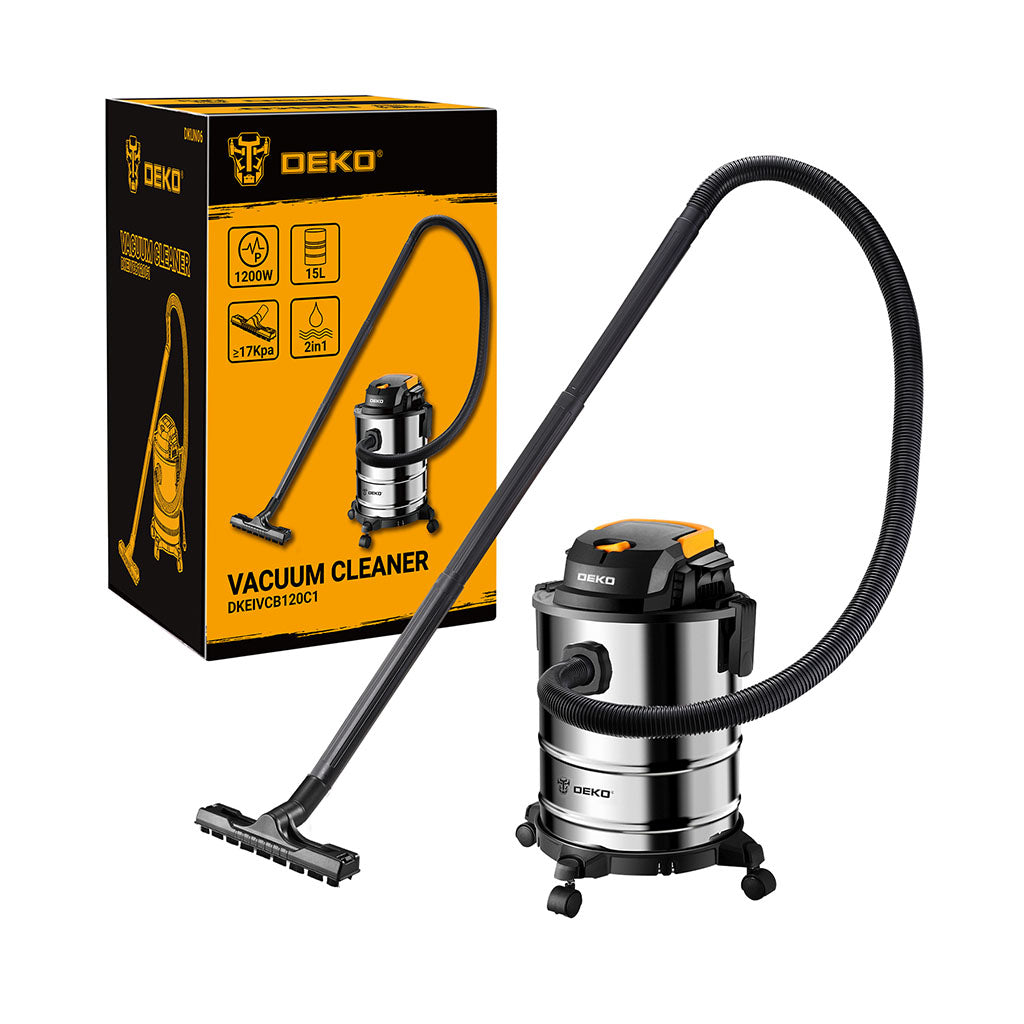 Aspiradora Agua Polvo 15Lts 1250W-220V Deko