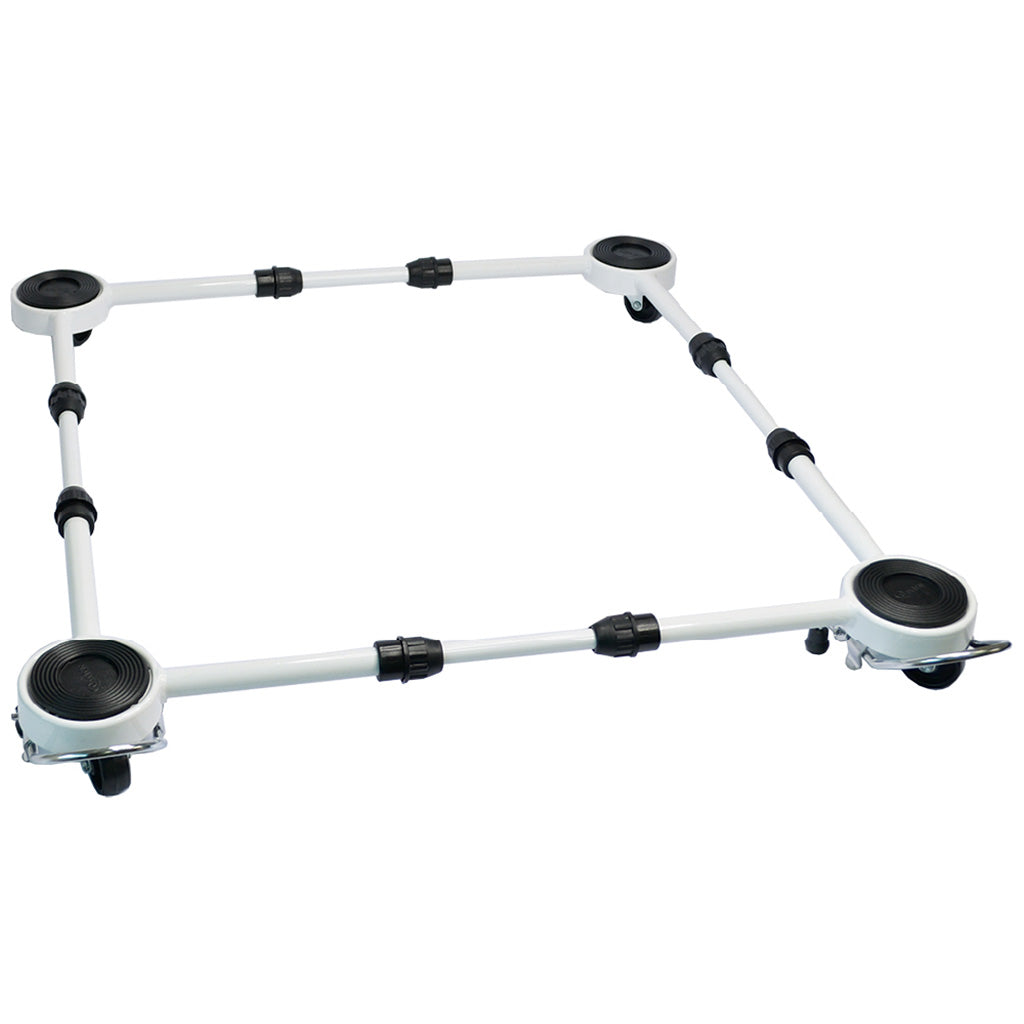 Soporte Blanco Con Ruedas P/Grandes Electrodomésticos Blanco