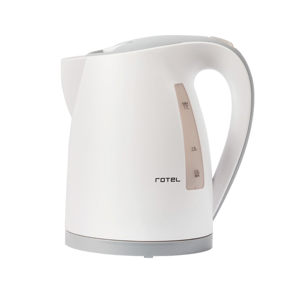 Jarra Electrica Plástica Blanca C/Visor 1.8l Rotel