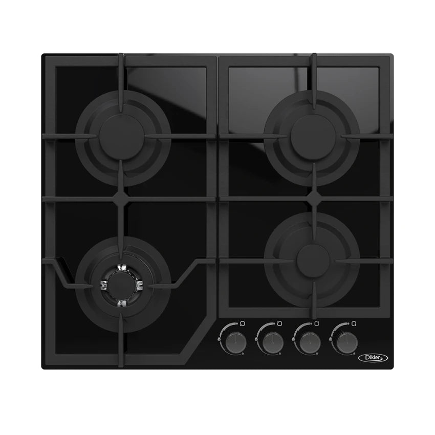 Anafe Dikler 4 H Q-2 vidrio negro