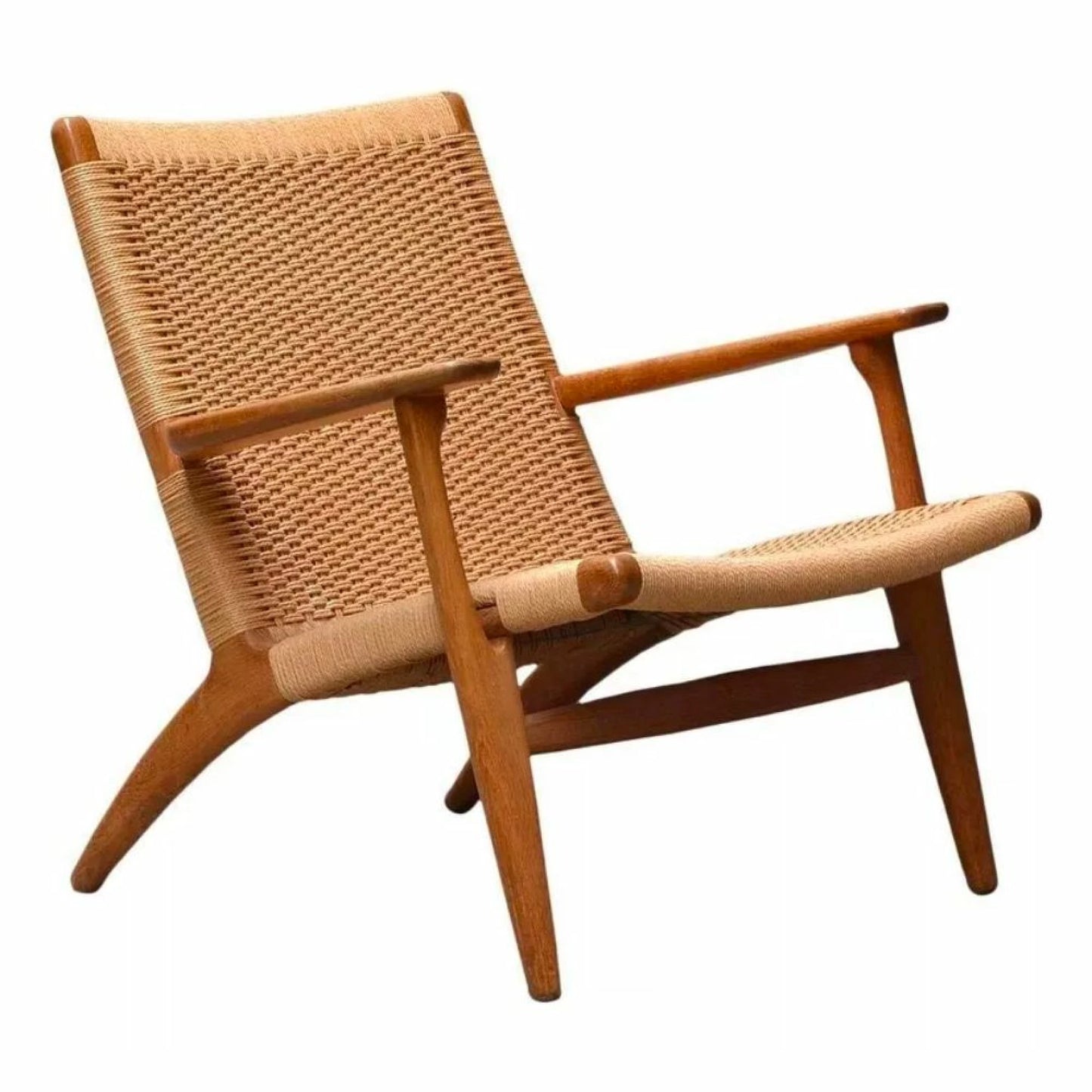 Butaca nórdica estilo Hans Wegner