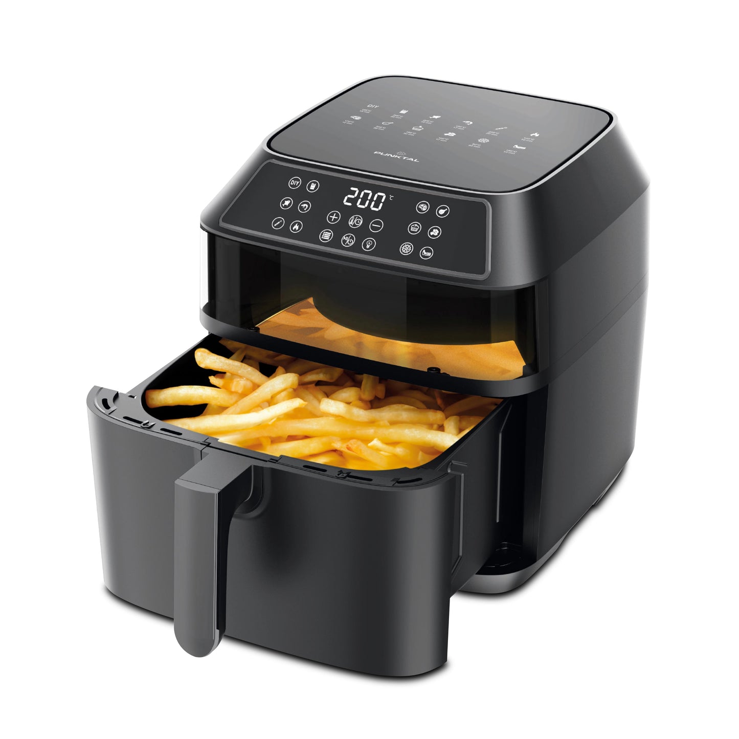 Freidora Sin Aceite Punktal 8Lts PK-013 FD Digital