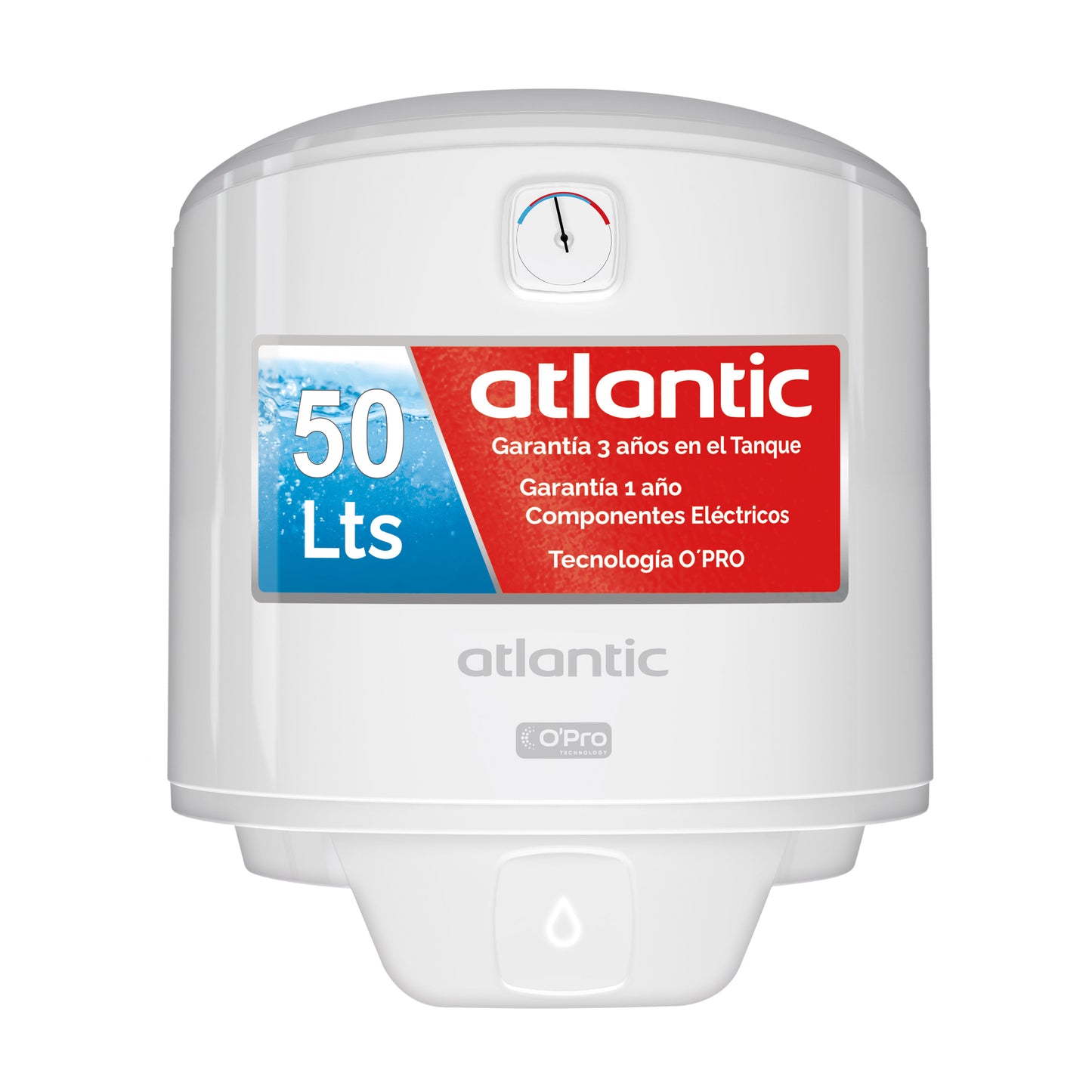Calefón Atlantic 50 Lts Cilindrico