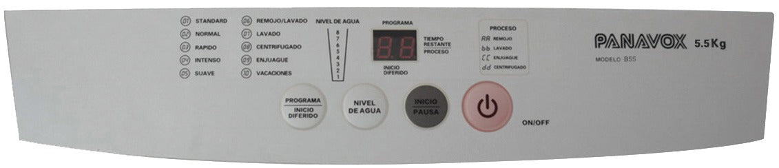 Lavarropa PANAVOX 5,5Kg