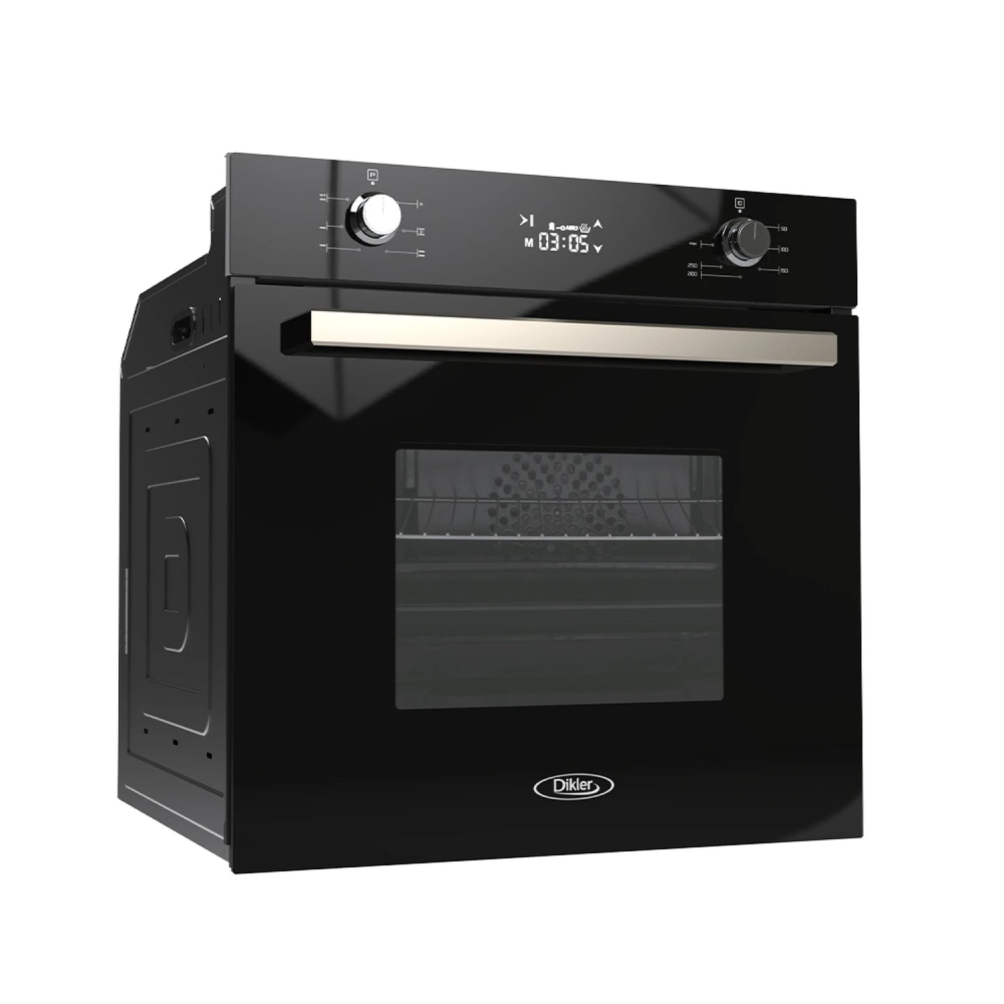Horno de empotrar Dikler Q-1 negro
