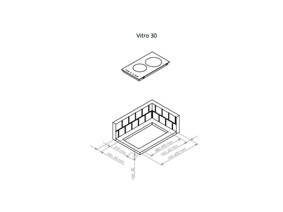 Anafe PANAVOX Vitro 30
