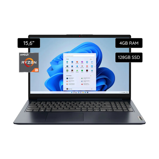 NOTEBOOK LENOVO 15AMN7 15.6" Fhd Ryzen 3 7320U 4GB/128GB