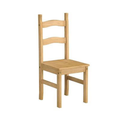 Juego de comedor 1+4 Pino Marrón Torino Miel