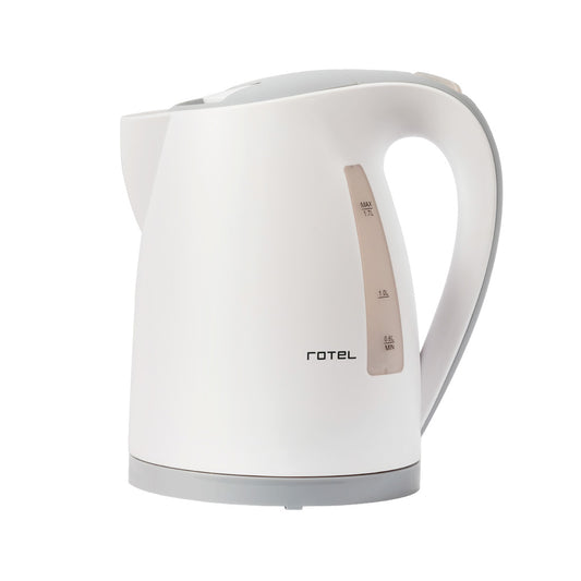 Jarra Electrica Plástica Blanca C/Visor 1.8l Rotel