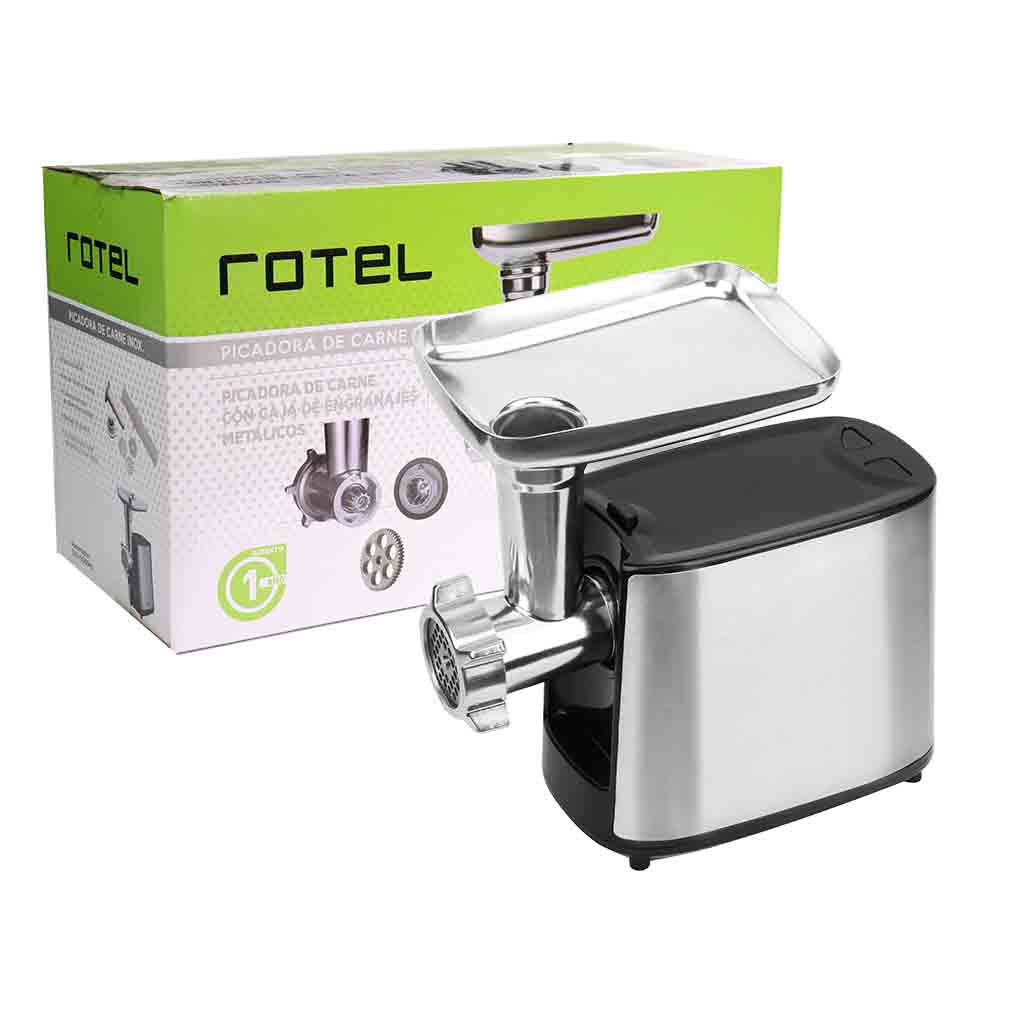 
                  Picadora de Carne INOX 1400W Rotel
                