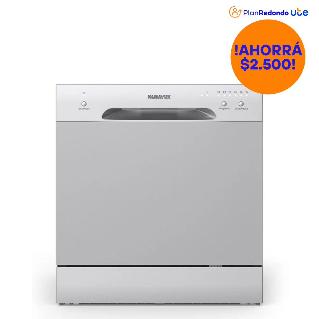 Lavavajilla PANAVOX WQP8 Silver