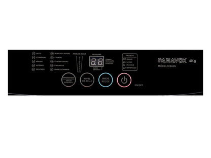 Lavarropa PANAVOX 4Kg B45N