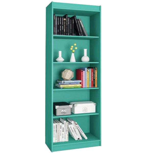 Biblioteca 5 estantes - Turquesa