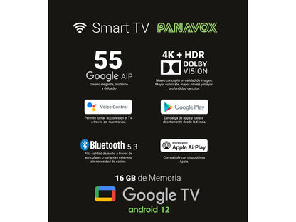 TV LED 55 PANAVOX SMART 55 AIP