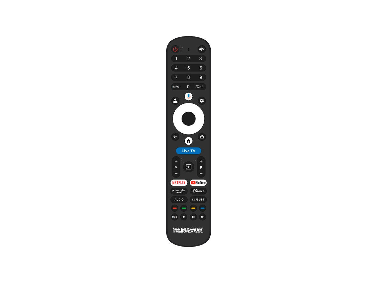 TV LED SMART PANAVOX 50 Google QLED 4K