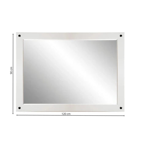 Espejo de pared Linea Naturale - Blanco
