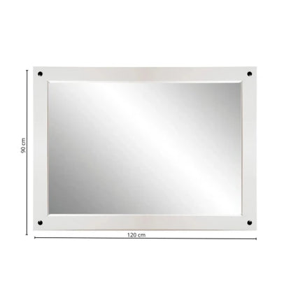 Espejo de pared Linea Naturale - Blanco