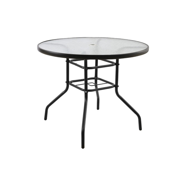 MESA DE EXTERIOR - ACERO NEGRO MINBU