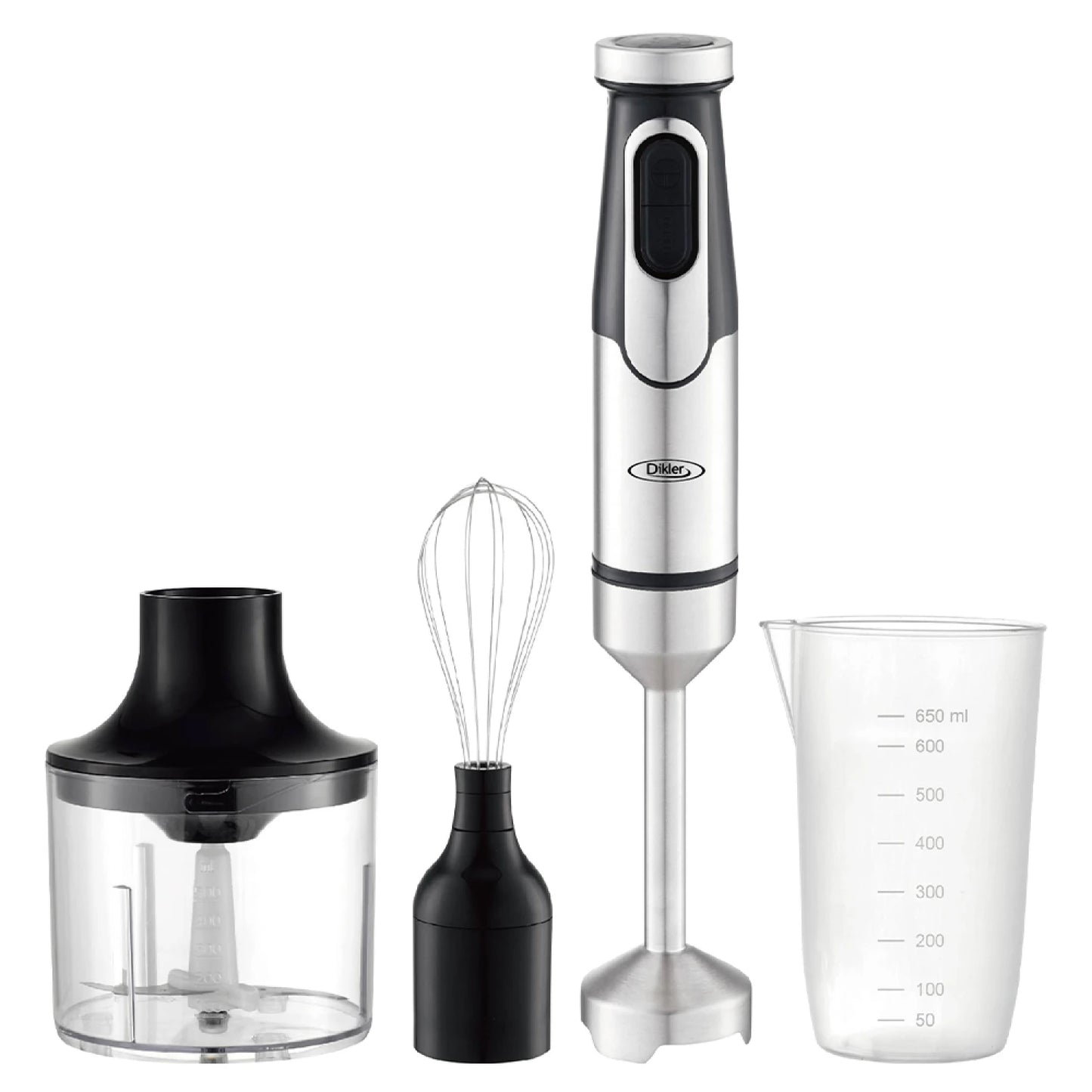 Mixer Dikler H-23 inox. con accesorios